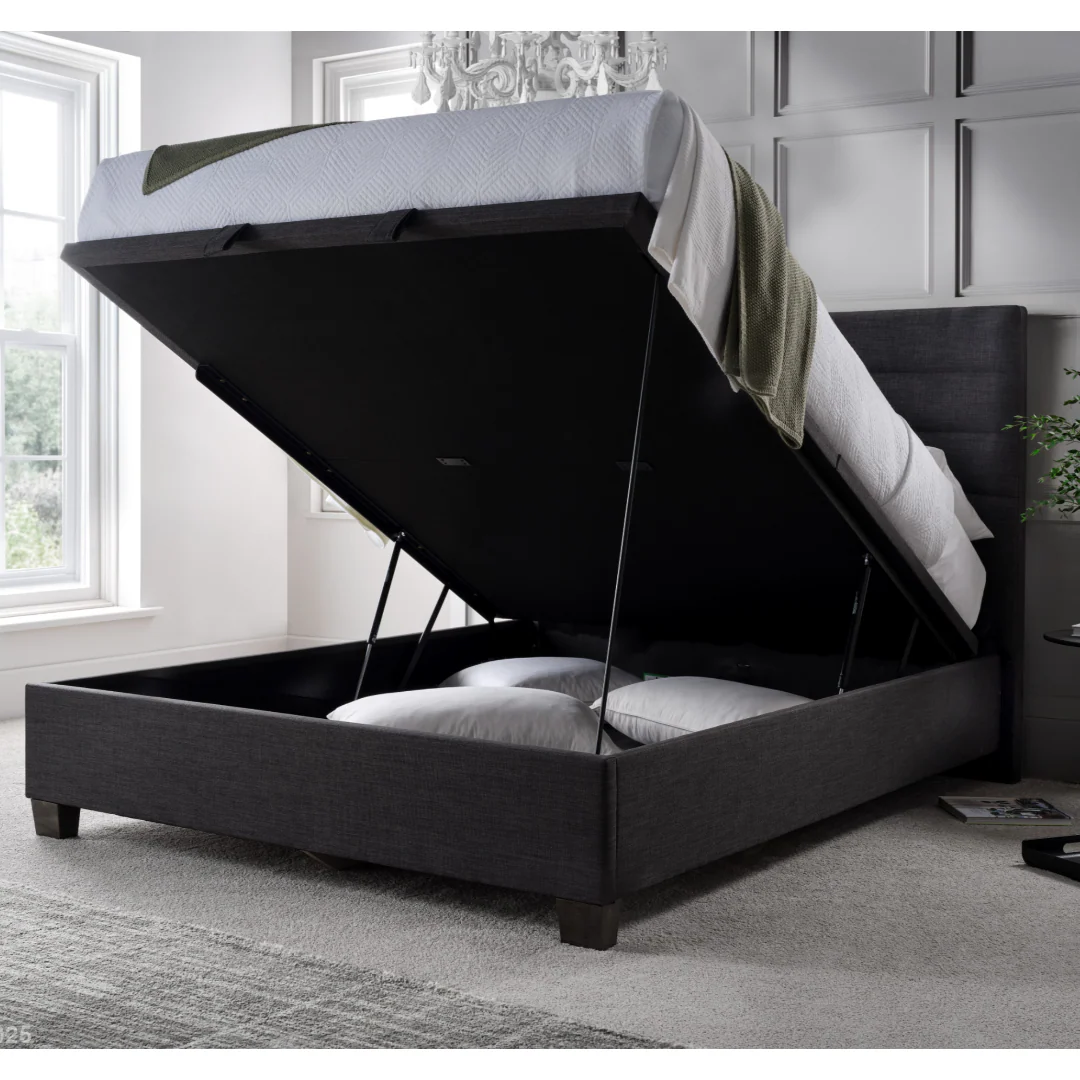 Arnfield Ottoman in Slate - Image 3