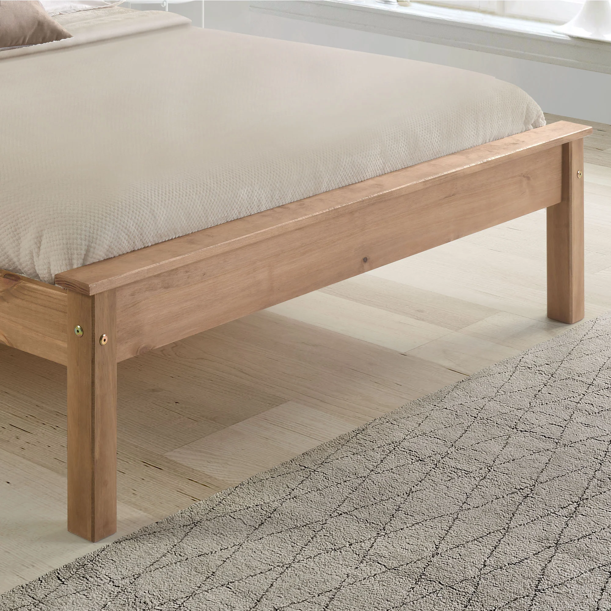 Compton Low Footend Bedstead in Pine - Image 3