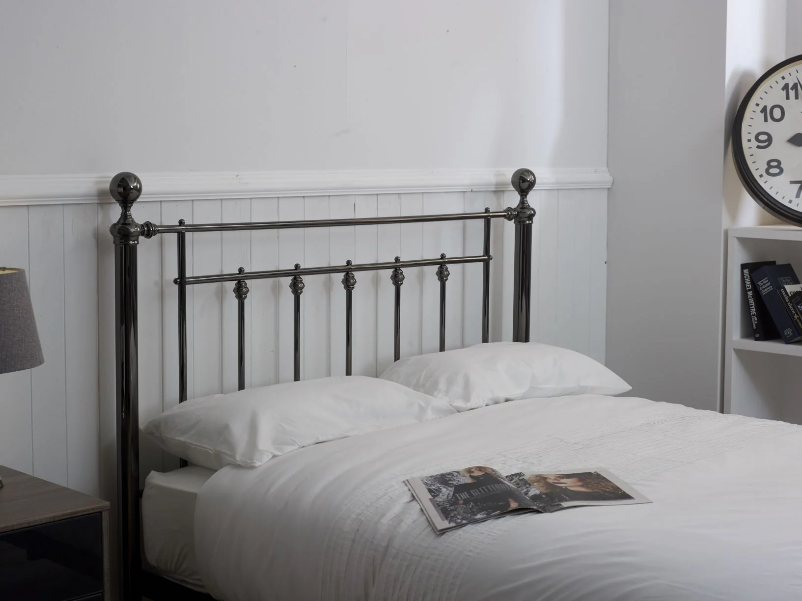 Earlswood Bedstead in Black Chrome Finish - Image 3