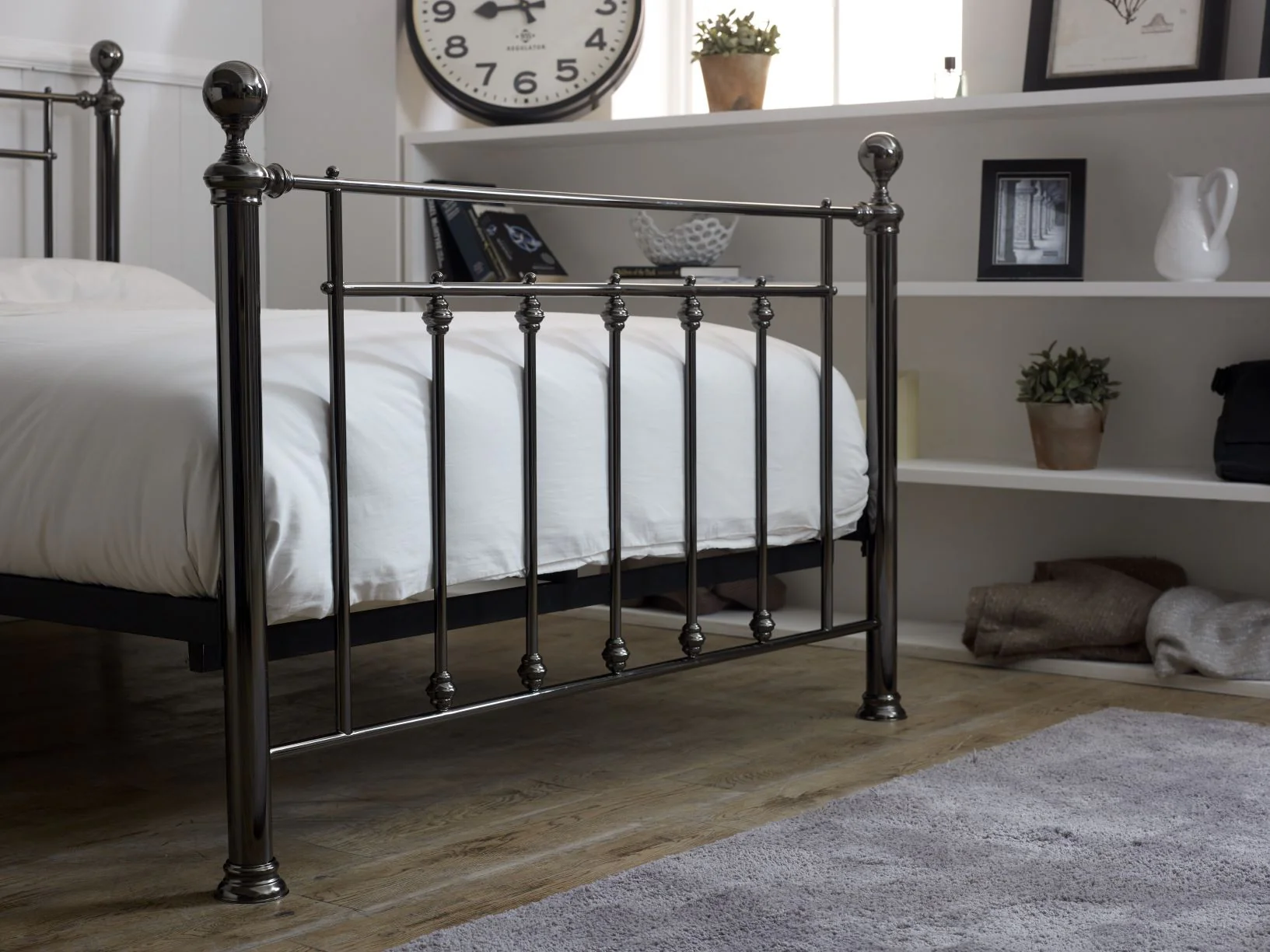 Earlswood Bedstead in Black Chrome Finish - Image 5
