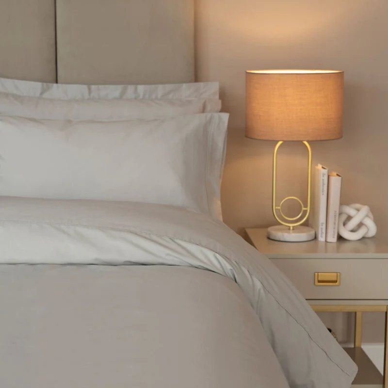 Egyptian Cotton 200 Count 30cm Fitted Sheet - Image 3
