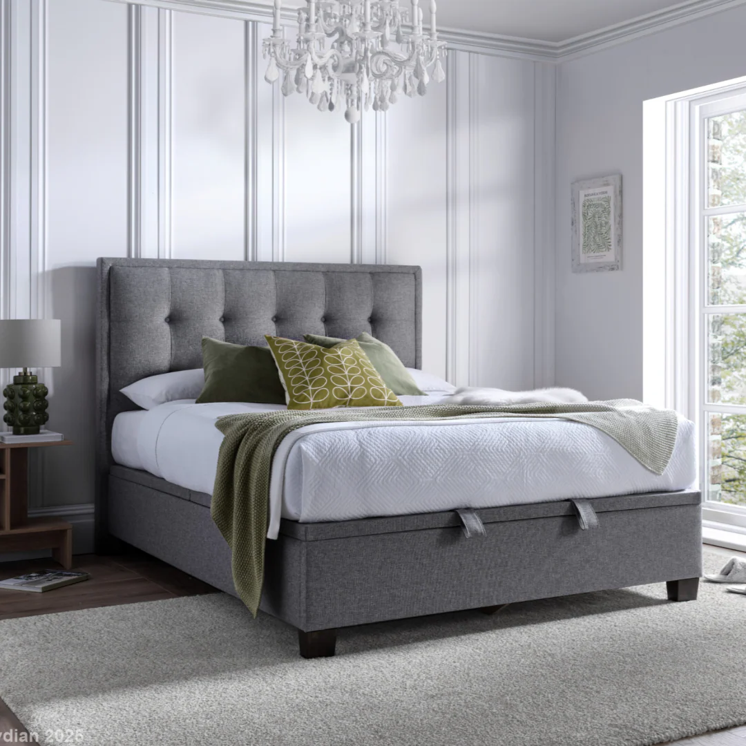Rothfield Ottoman in Marbella Grey