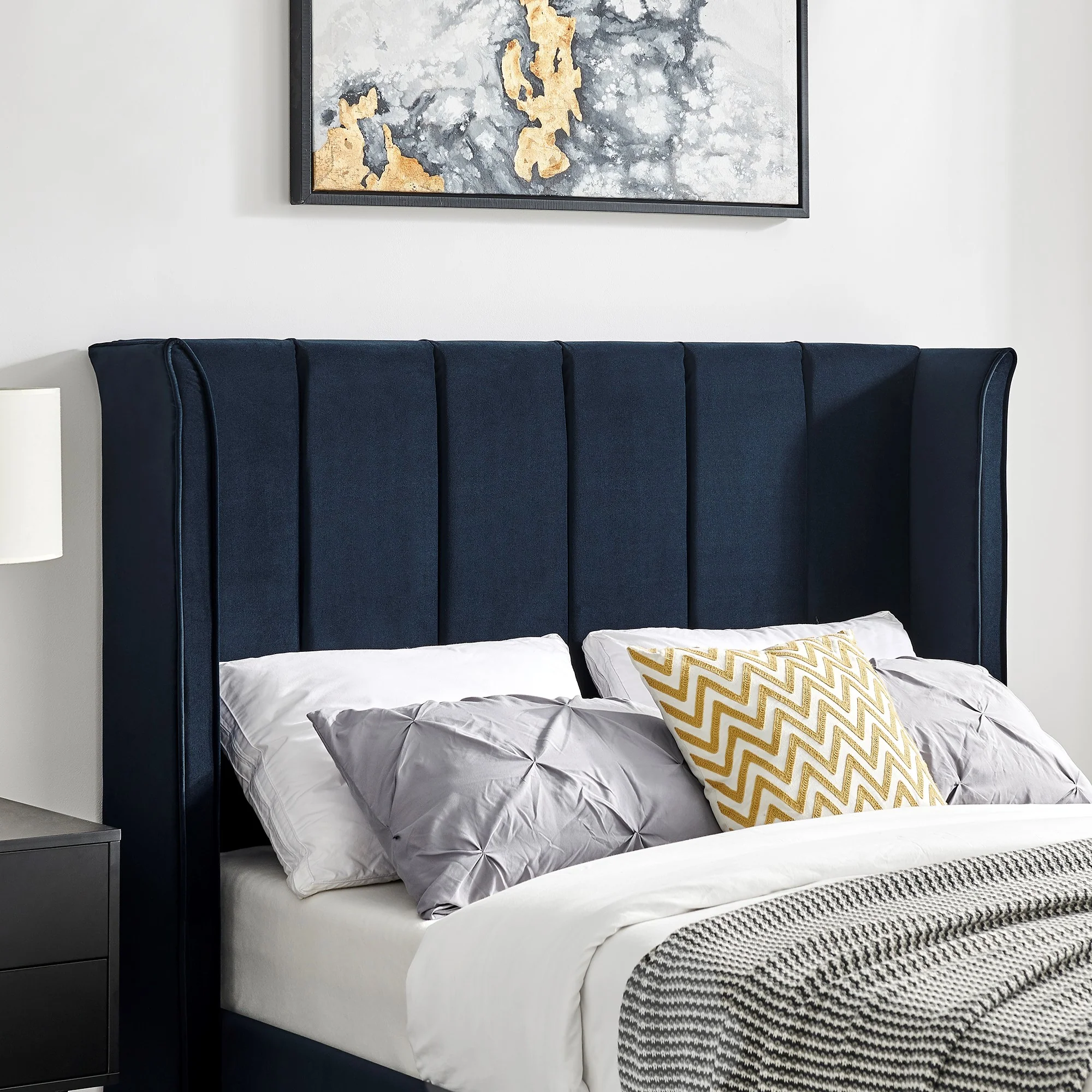 Sigma Bedstead in Navy - Image 3
