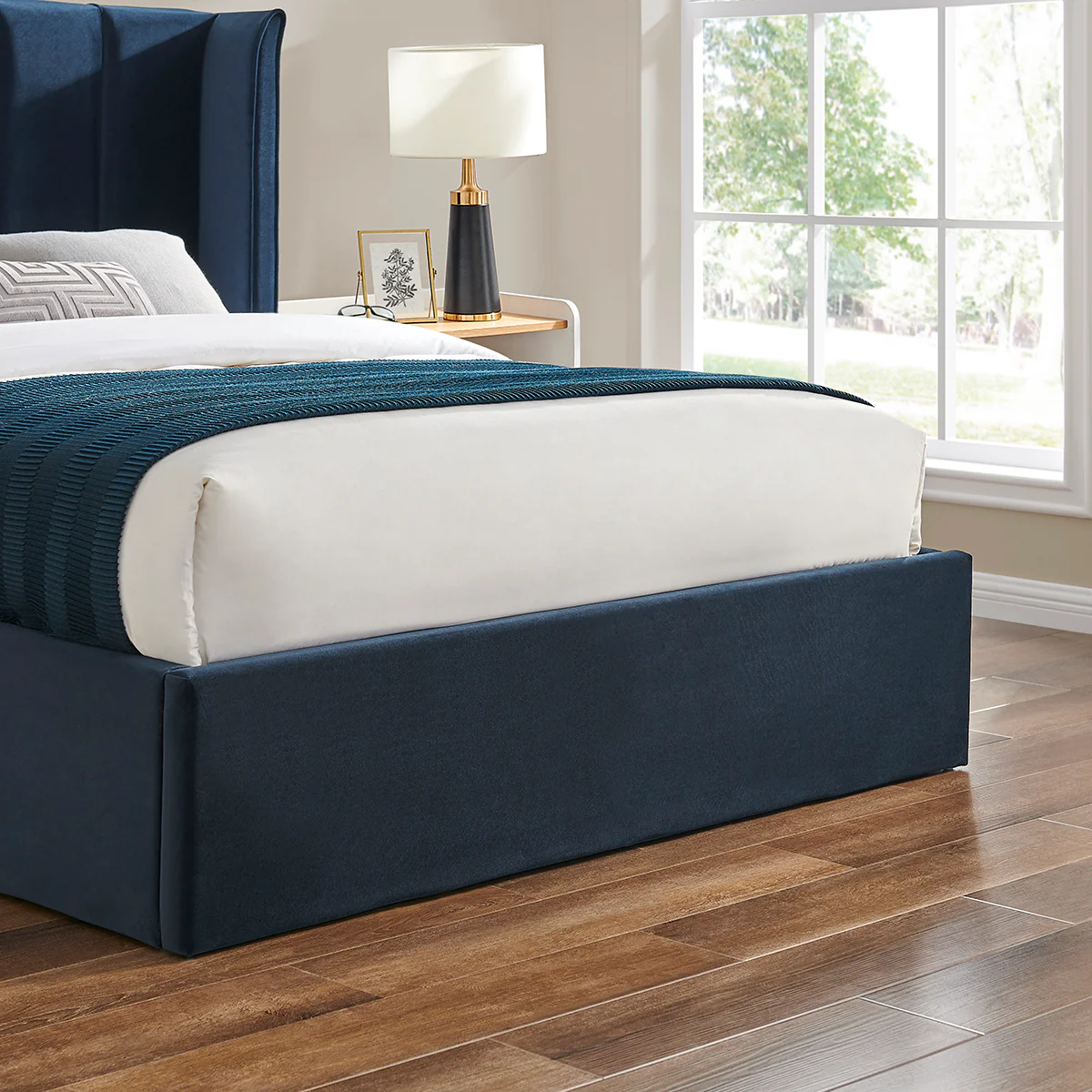 Sigma Ottoman in Navy - Image 5